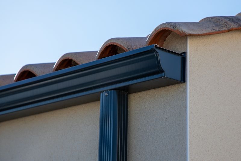 Repaired Gutter Section