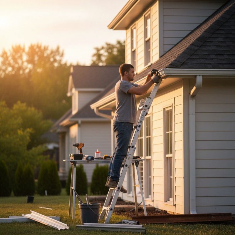 Aluminum Gutter Installation And Repair